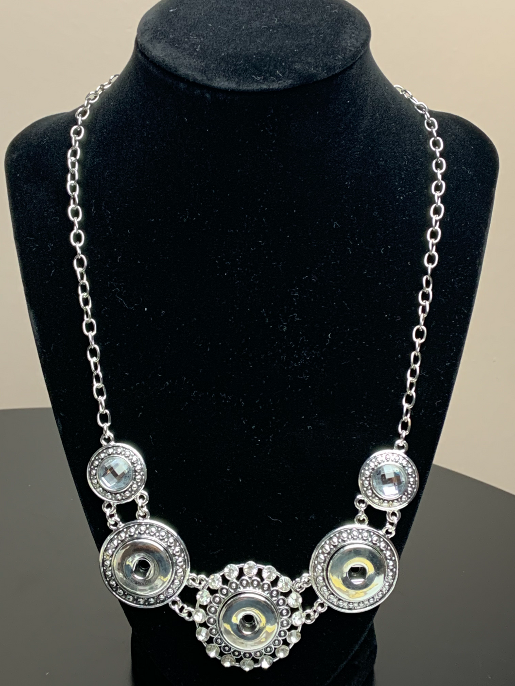 3 Snap Diamond Necklace