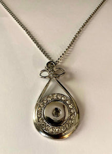 Tear Drop Diamond Pendant